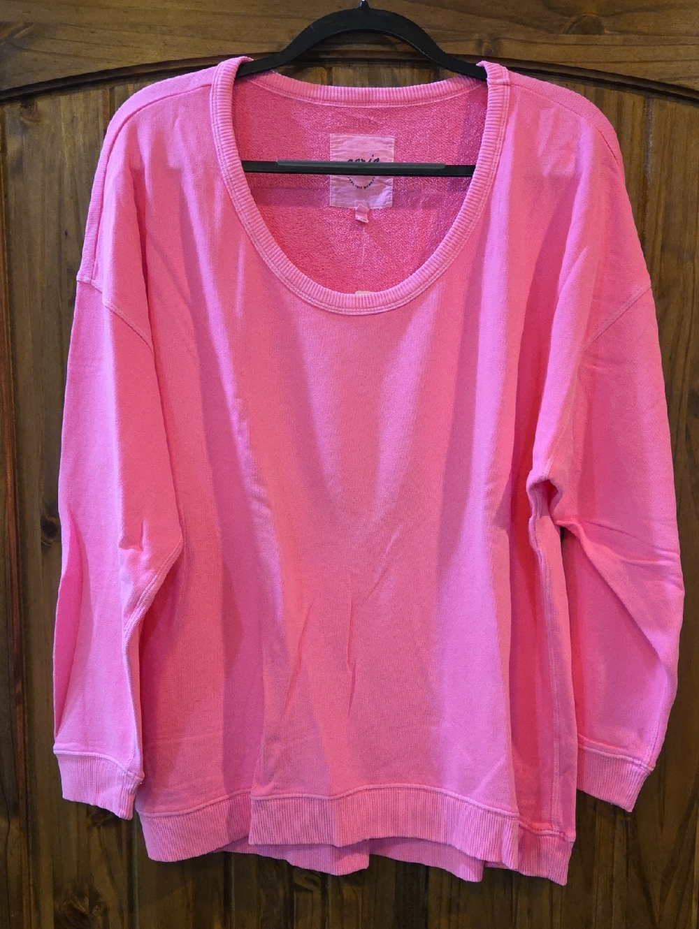 aerie Pink Logo Pullover